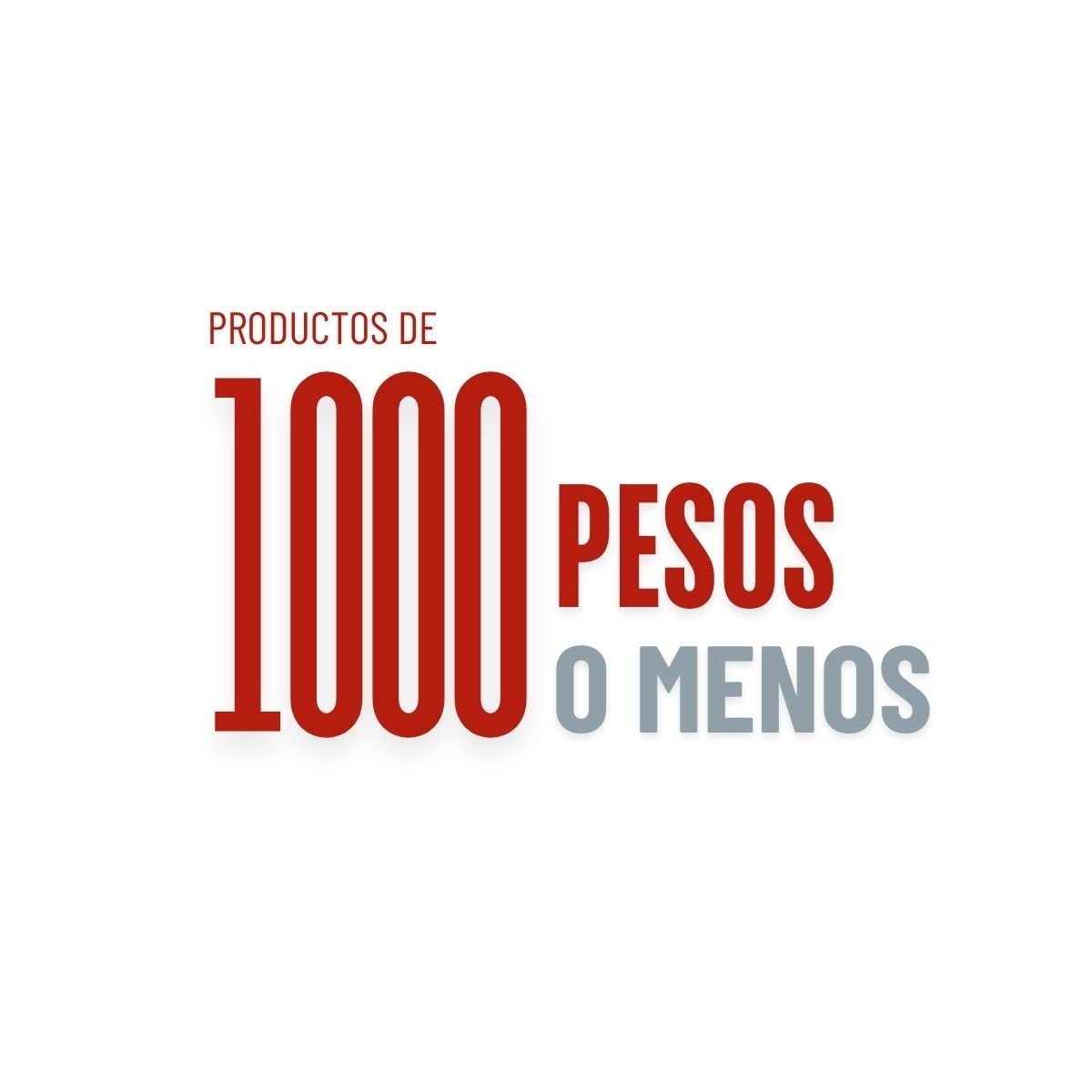 RD$1,000 o Menos - Tienda Henca