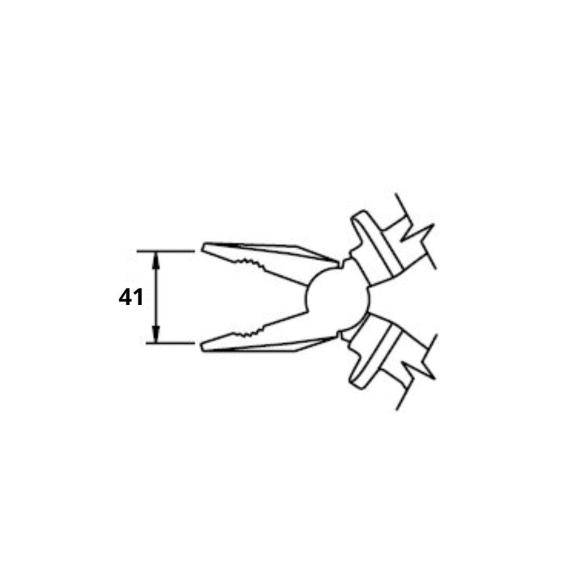Alicate Eléctrico 180MM para 1000 V y con Recubrimiento en Titacrom, Ega Master - Tienda Henca