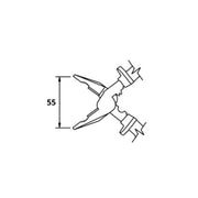 Alicate Eléctrico 235MM con Recubrimiento en Titacrom, Ega Master - Tienda Henca