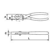 Alicate Mecánico de 8", Ega Master - Tienda Henca