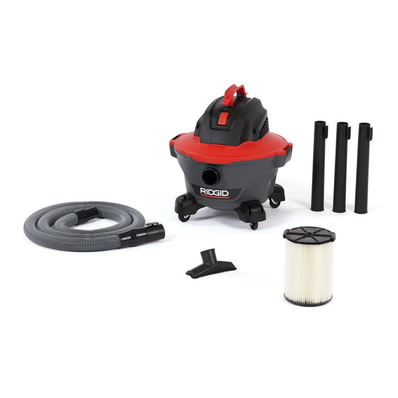 Aspiradora para Sólidos y Líquidos 6 Galones, Ridgid - Tienda Henca