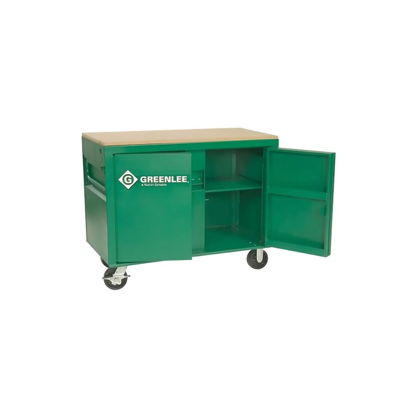 Banco de Mesa de Trabajo Móvil 48"x24"x30" con Gavetas, Greenlee - Tienda Henca