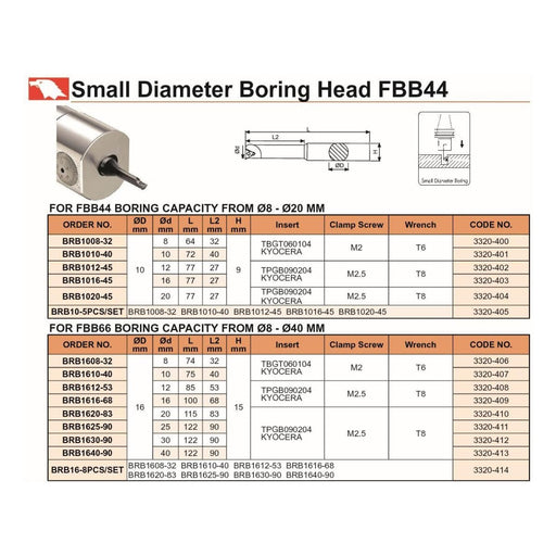 Barra para Cabezal 8MM, Vertex - Tienda Henca