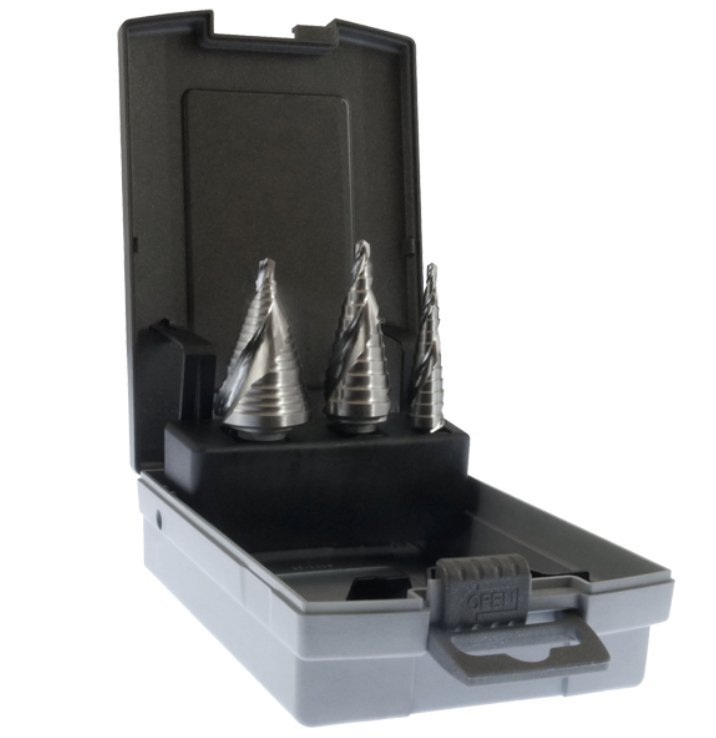 Barrenas Escalonadas 1/8 - 3/4" 3 PCS MK Morse - Tienda Henca