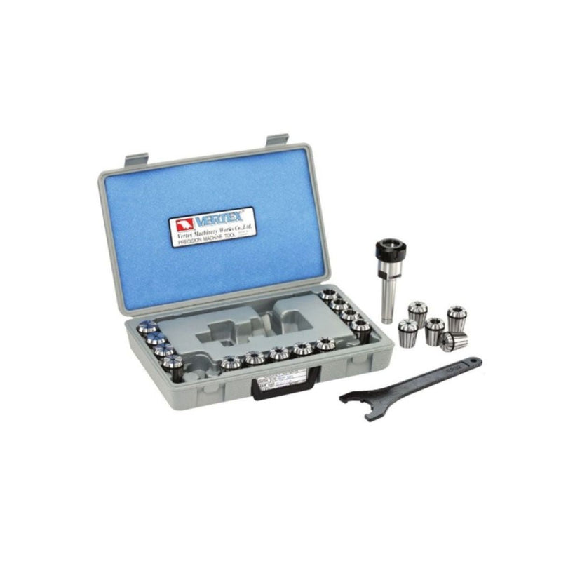Boquillas para Fresadora en Juego ER32/R8 3 - 20MM de 18 Piezas, Vertex - Tienda Henca
