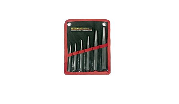 Botadores Conicos en Juego 2.5 a 10 MM 6 Piezas Ega Master - Tienda Henca