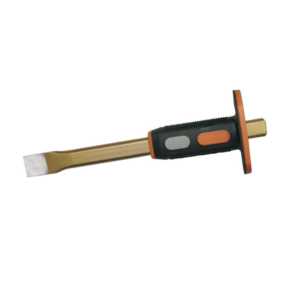 Cincel Plano o Corta Frío 24 X 225 con Mango Plástico, EgaMaster - Tienda Henca