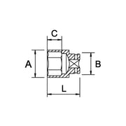 Cubo de Impacto M39X1D de 6 Caras, EgaMaster - Tienda Henca