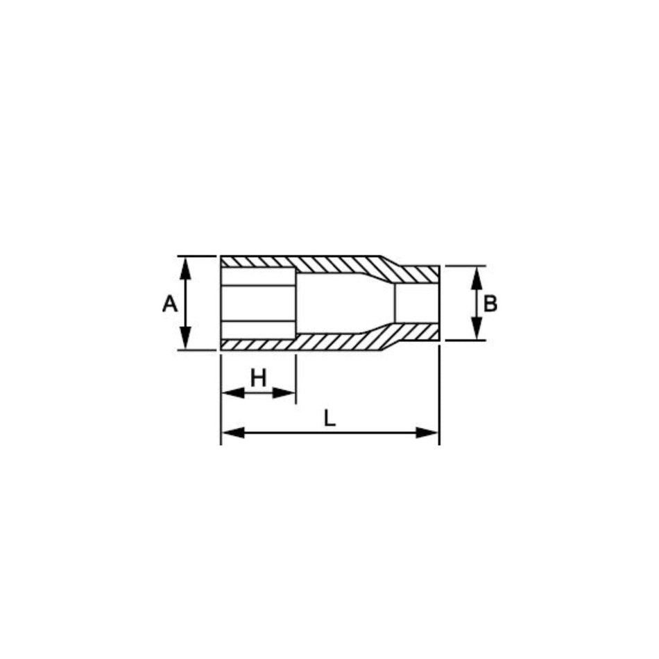 Cubo Mecánico para Bujía 21MM EGAMASTER | Entrada 1/2" - Tienda Henca