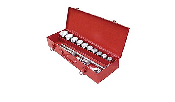 Cubos Mecánicos en Juego 7/8" a 2" con entrada 3/4" 12 Caras 15 Piezas Ega Master - Tienda Henca