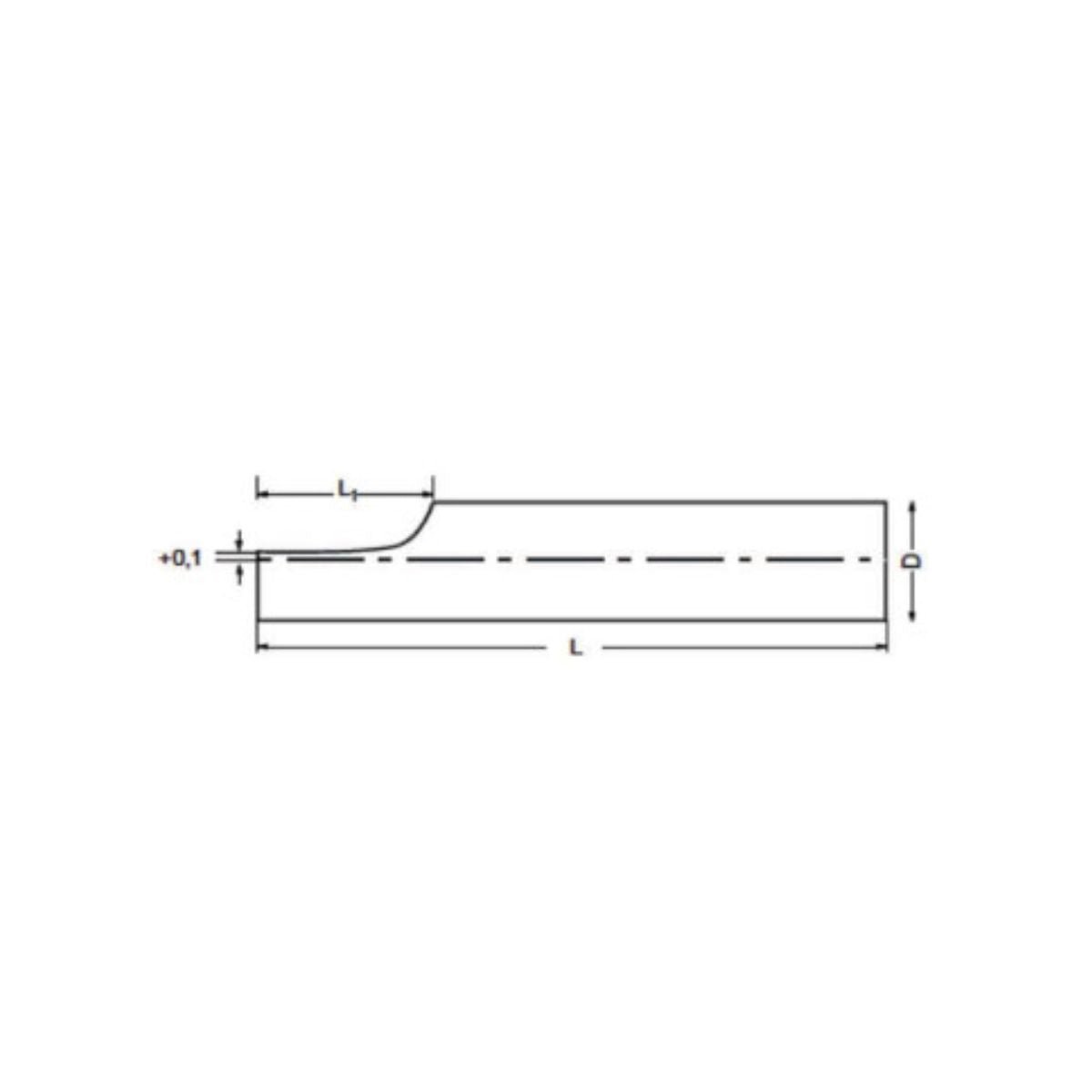 Cuchilla Tipo Buril 10% Cobalto | 16x160 MM - Herramientas Especiales Nacionales S.R.L.