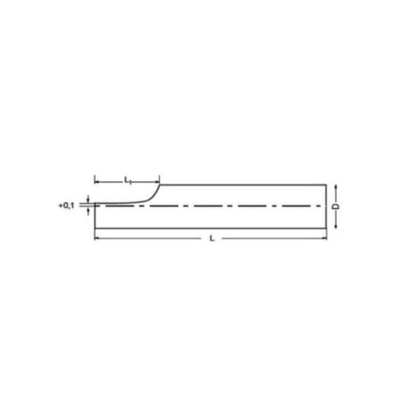 Cuchilla Tipo Buril 10% Cobalto | 16x160 MM - Herramientas Especiales Nacionales S.R.L.