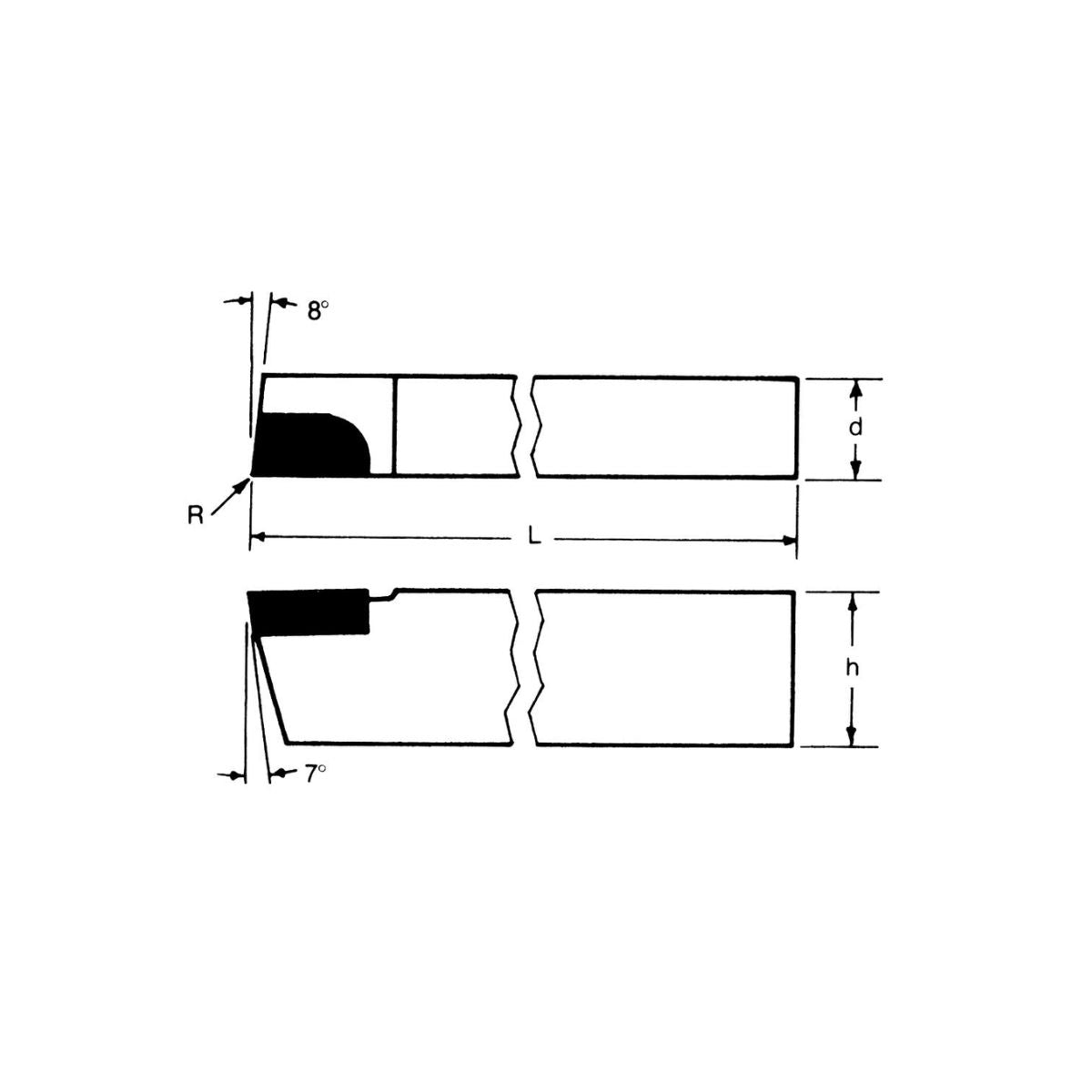 Cuchilla Widia AL7 7/16" C - 5 Polaca, Toolmex - Tienda Henca