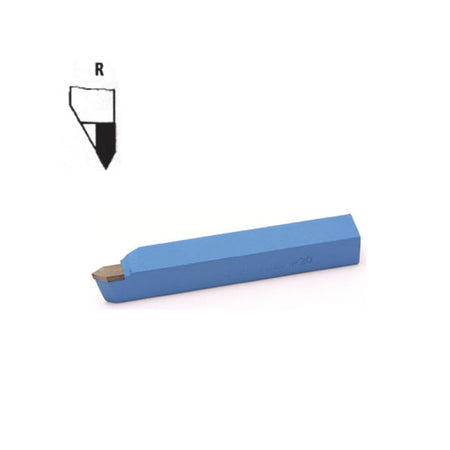 Cuchilla Widia Corte Der. K10 | 20x140 MM | 60º - Herramientas Especiales Nacionales S.R.L.