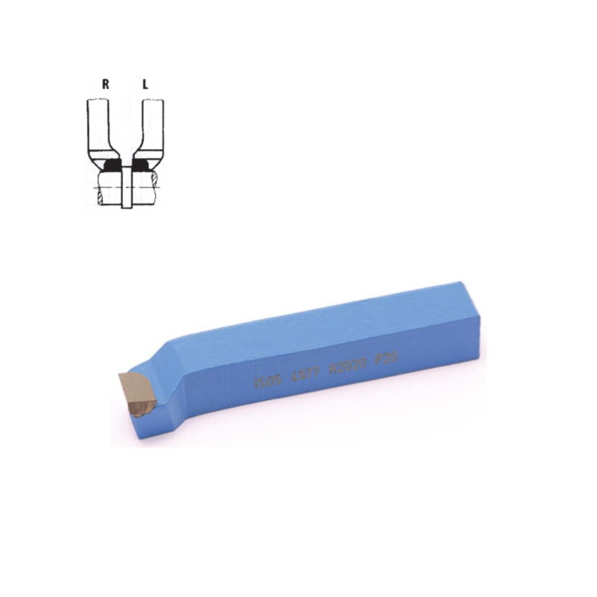 Cuchilla Widia Corte Der. P20 | 25x140 MM - Herramientas Especiales Nacionales S.R.L.