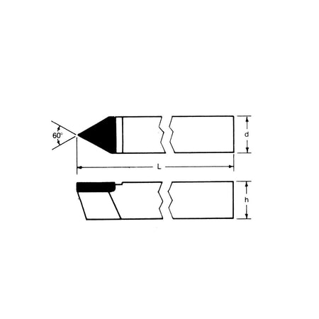 Cuchilla Widia E6 3/8" C - 2, Toolmex - Tienda Henca