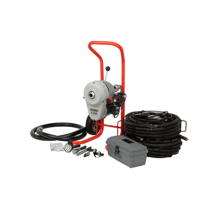 Destapadora con Cable K1500A 1 1/4"x105', Ridgid - Tienda Henca