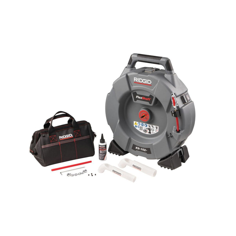 Destapadora con Cable K9 - 102+ FlexShaft RIDGID | 1/4" x 50FT - Tienda Henca