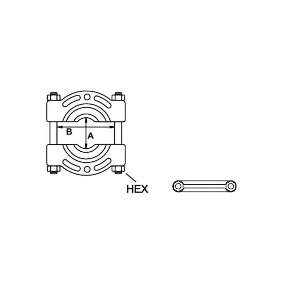 Extractor de Rodamiento EGAMASTER | 2" (30 - 50 MM) - Herramientas Especiales Nacionales S.R.L.