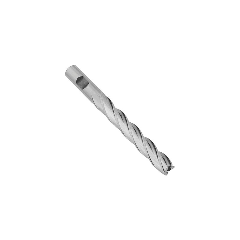 Fresa Extra Larga en HSS de 3/8" x 3/8" de 4 Gavilanes - Tienda Henca