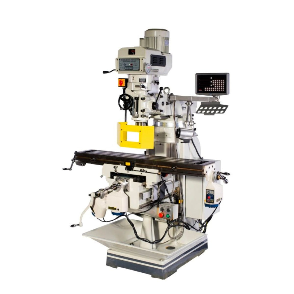 Fresadora Vertical de Mesa 9"X49" con Lector Digital 3HP (400V/F3), Fortex - Tienda Henca