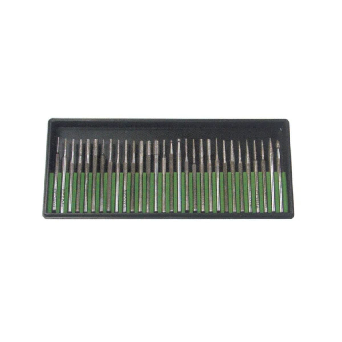 Fresas para Dremer en Juego de 30 piezas 1/8" Diamantadas, Vertex - Tienda Henca