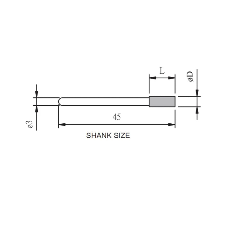 Fresas para Dremer en Juego de 30 piezas 1/8" Diamantadas, Vertex - Tienda Henca