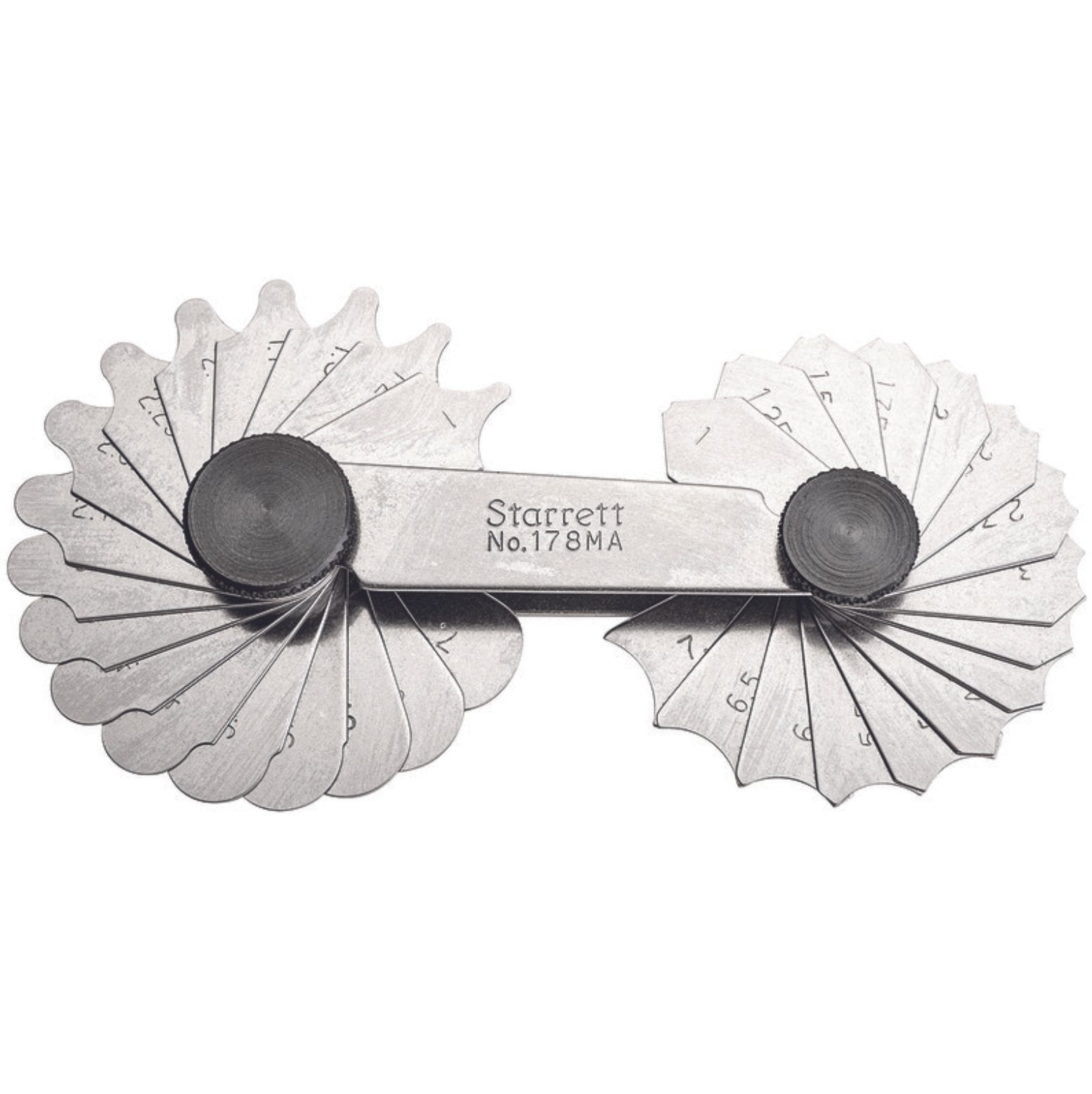 Galga De Radio 1.0 A 7.0MM 34 Hojas Starrett - Tienda Henca
