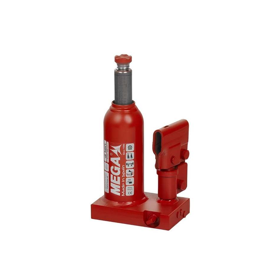 Gato Hidráulico BR10 Tipo Botella MEGA | 10 TON - Herramientas Especiales Nacionales S.R.L.