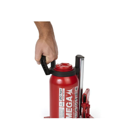 Gato Hidráulico BR30 Tipo Botella MEGA | 30 TON - Herramientas Especiales Nacionales S.R.L.
