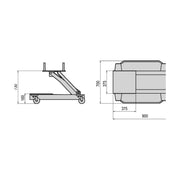 Gato Hidráulico para Transmisión 1,000Kg (1T), Mega - Tienda Henca