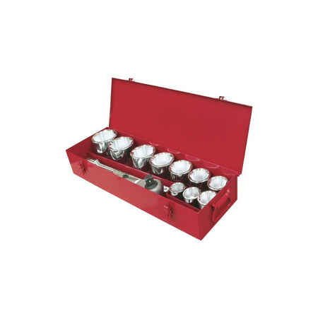 Juego de 14 Cubos Mecánicos M36 - M80 con Entrada 1" de 6 Caras, Ega Master - Tienda Henca