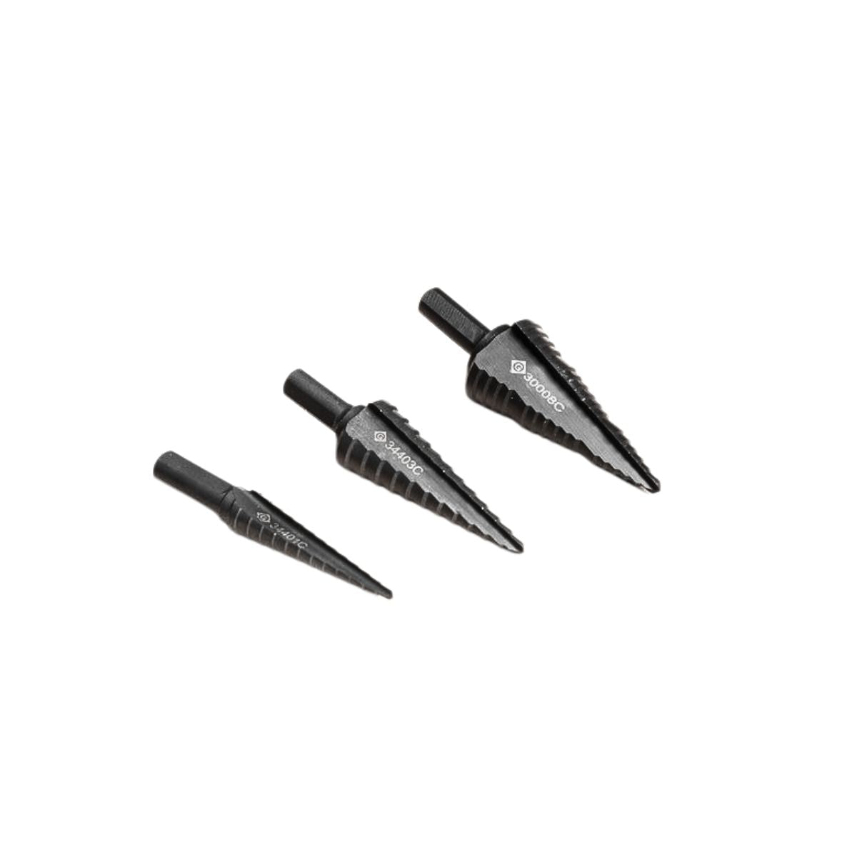 Juego de Barrenas Escalonada GREENLEE | 1/8" - 1 - 1/8" | Cobalto | 3 Pzs. - Tienda Henca