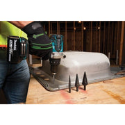 Juego de Barrenas Escalonada GREENLEE | 1/8" - 1 - 1/8" | Cobalto | 3 Pzs. - Tienda Henca