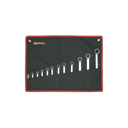Juego de Llaves Combinadas de 17 Piezas de 1/4" - 1.1/8", EgaMaster - Tienda Henca