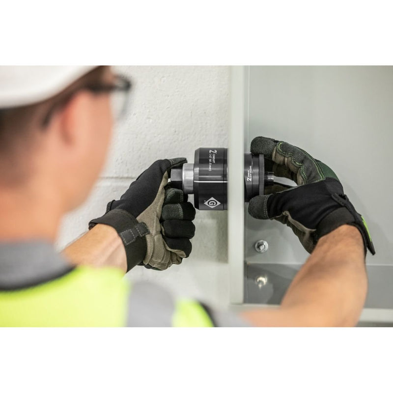 Juego de Sacabocados Manuales GREENLEE con Chicharra | 1/2" - 2" - Tienda Henca