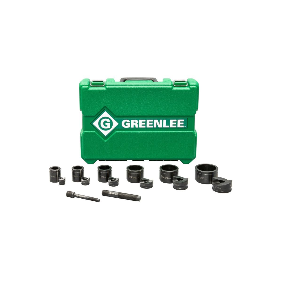 Juego de Sacabocados o Knockouts (Cuchillas y Dados) de 1/2" - 2", Greenlee - Tienda Henca