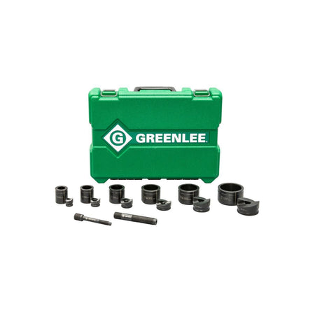 Juego de Sacabocados o Knockouts (Cuchillas y Dados) de 1/2" - 2", Greenlee - Tienda Henca