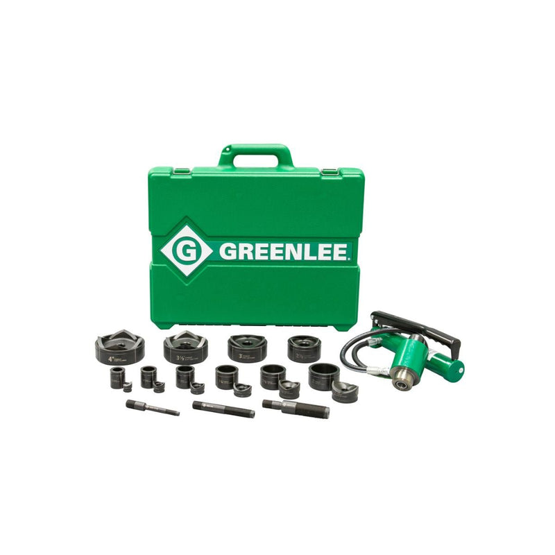 Juego de Sacabocados o Knockouts Hidráulicos 1/2" - 4", Greenlee - Tienda Henca