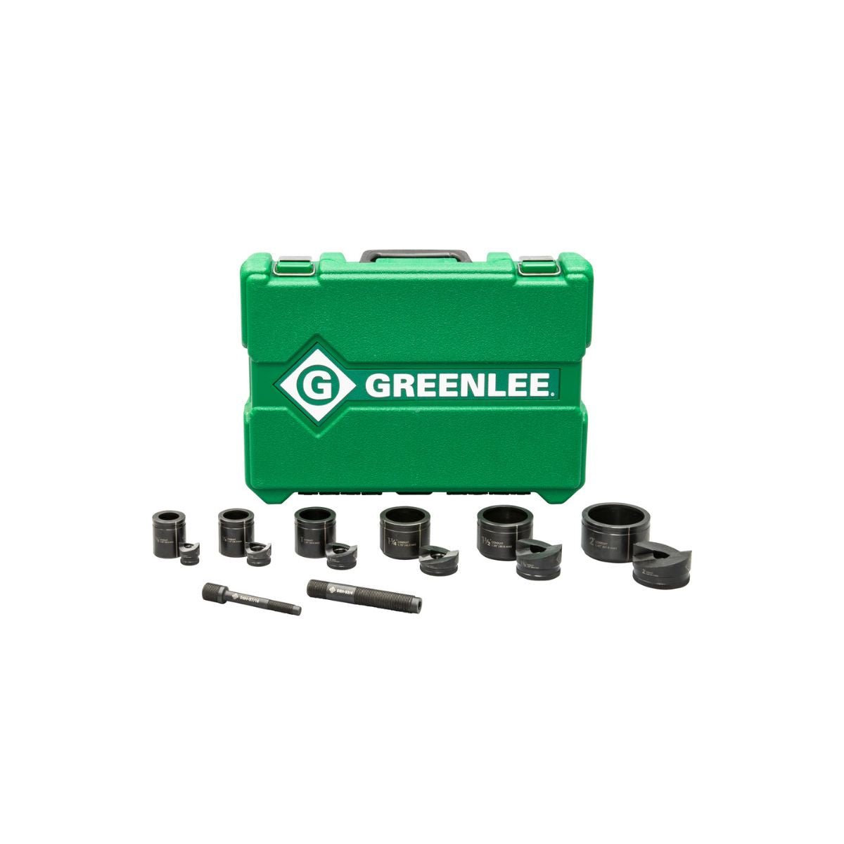 Juego Sacabocados GREENLEE | 1/2" - 2" | Chicharra/Estuche - Herramientas Especiales Nacionales S.R.L.