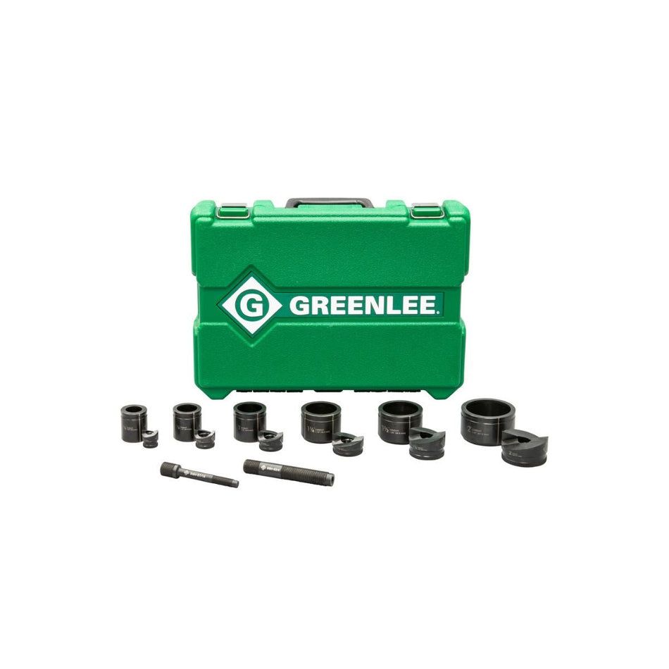 Juego Sacabocados GREENLEE | 1/2" - 2" | Chicharra/Estuche - Herramientas Especiales Nacionales S.R.L.