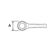 Llave de Golpe Hexagonal 3" de 6 Lados, EgaMaster - Tienda Henca