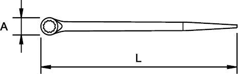 Llave de Punta para Estructura M36 Acodada 12 Caras, EgaMaster - Tienda Henca
