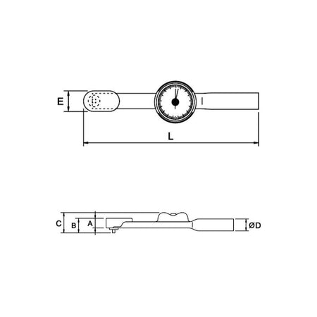 Llave de Torque de Agujac EGAMASTER | Cabeza 3/4" | 0 - 800 Nm - Herramientas Especiales Nacionales S.R.L.