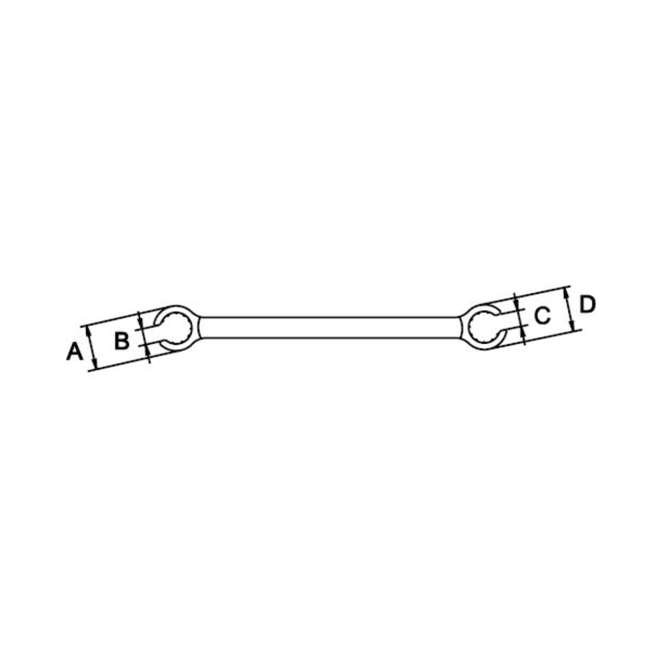 Llave Fija para Racores de 8 - 10 MM - Tienda Henca