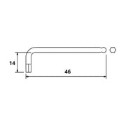 Llave Hexangonal Allen 1.50MM, EgaMaster - Tienda Henca