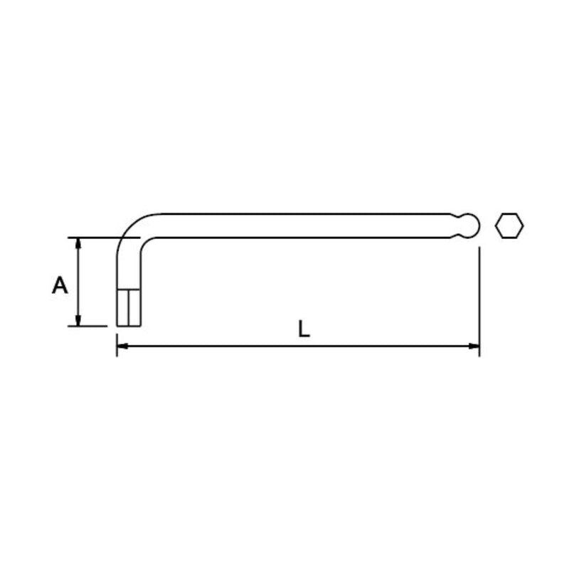 Llave Hexangonal Allen 1.50MM, EgaMaster - Tienda Henca