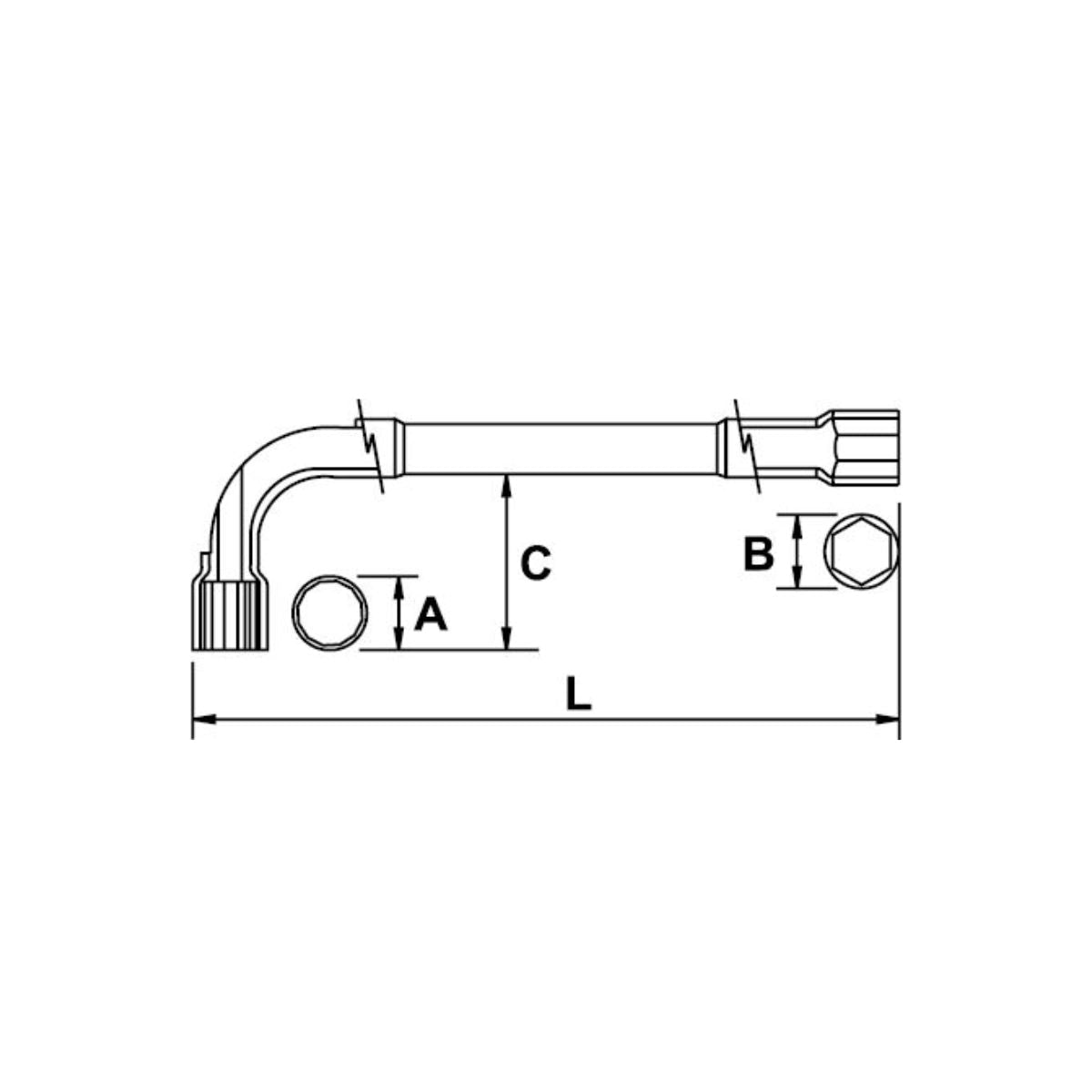 Llave Pipa EGAMASTER | 6 MM - Herramientas Especiales Nacionales S.R.L.