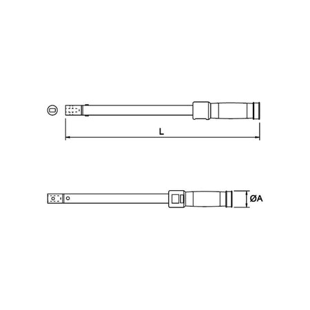 Llave Torque Click Sin Cabeza EGAMASTER | 80 - 400 Nm - Herramientas Especiales Nacionales S.R.L.