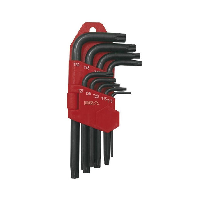 Llaves Torx en "L" Juego T - 10 a T - 50 Ega Master - Tienda Henca